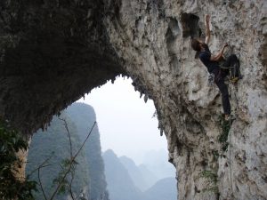 climbing in yanshuo